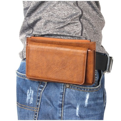 Mobile phone belt bag for iPhone Samsung